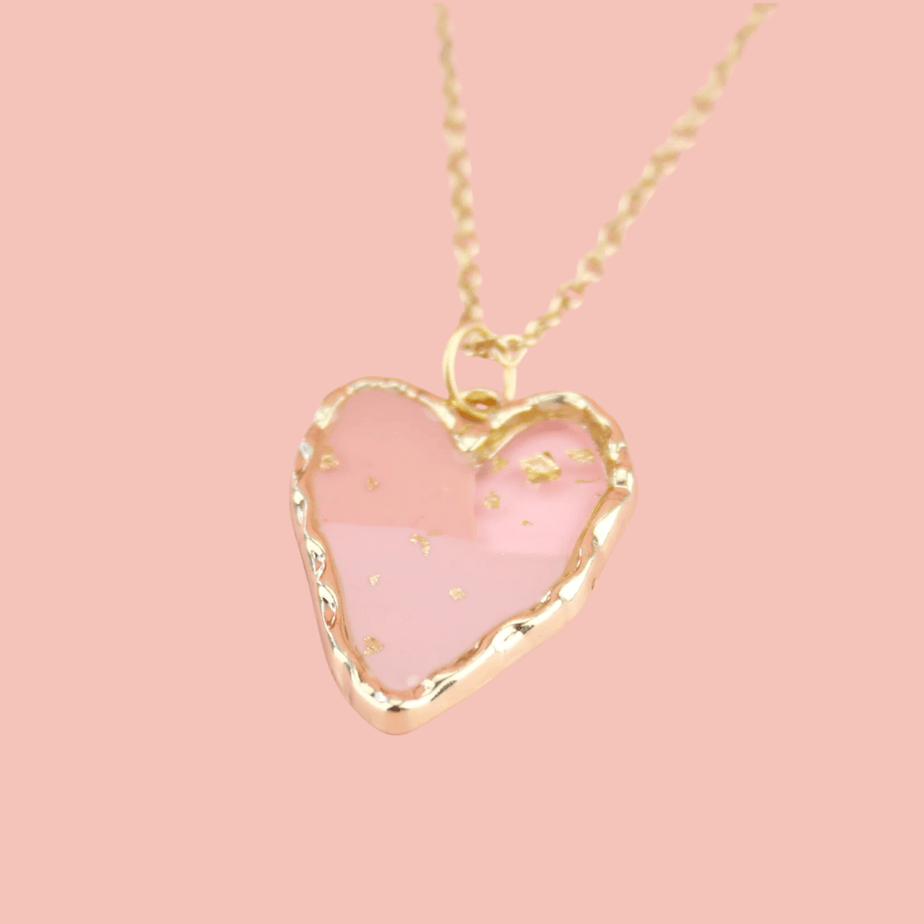 Caught A Vibe Heart Necklace