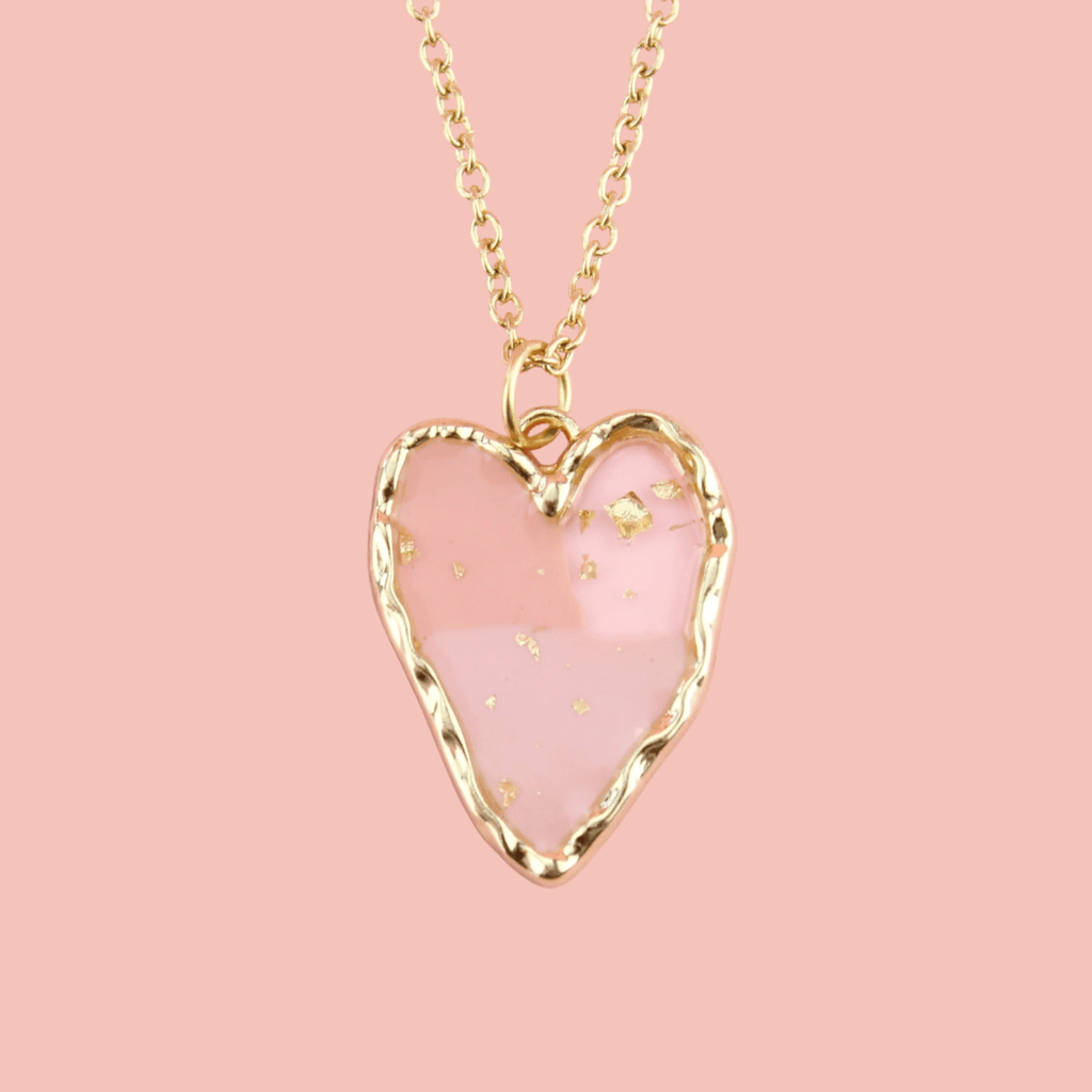 Caught A Vibe Heart Necklace