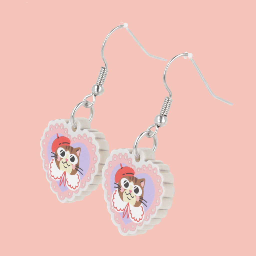Chic Cat Earrings