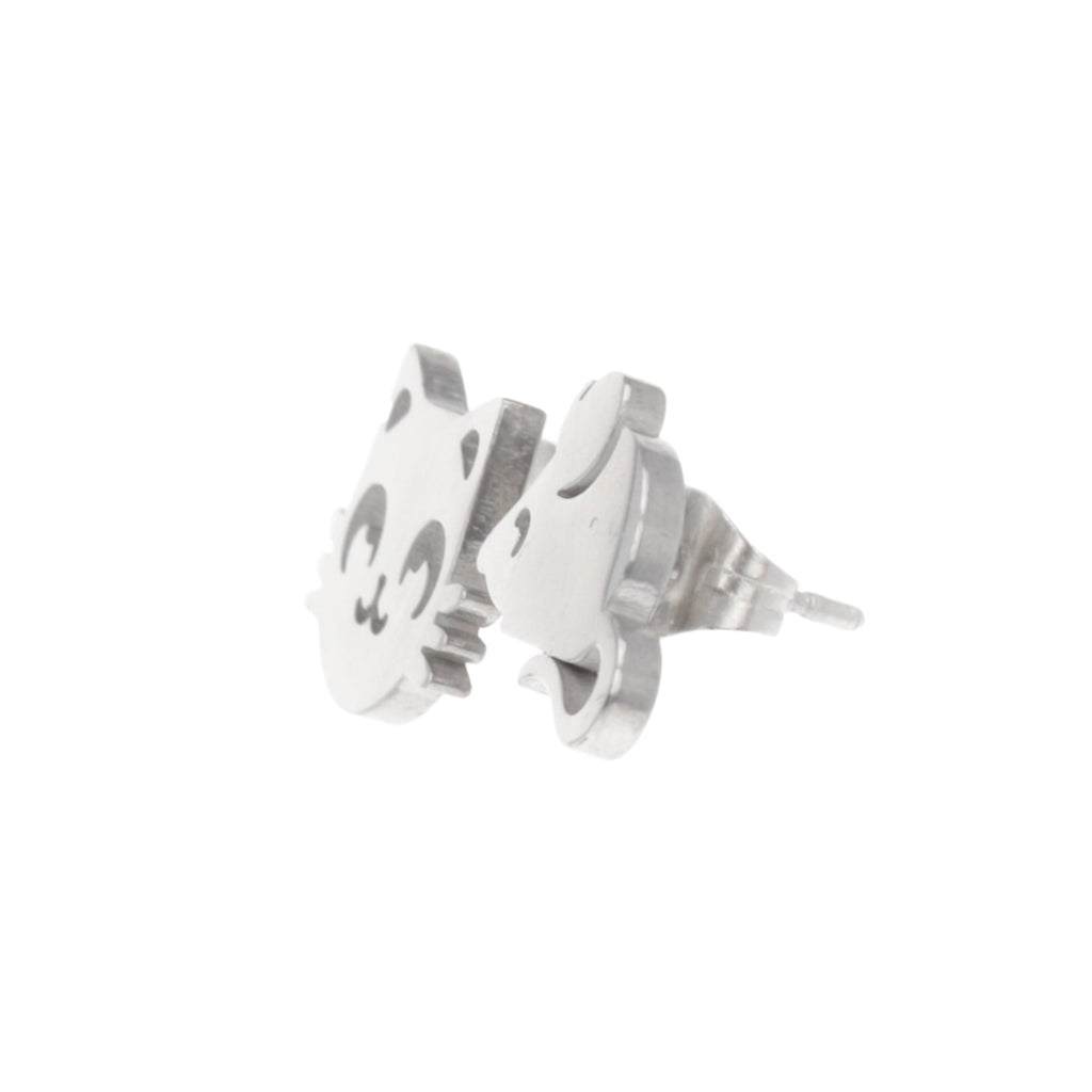 Cat & Mouse Stud Earrings