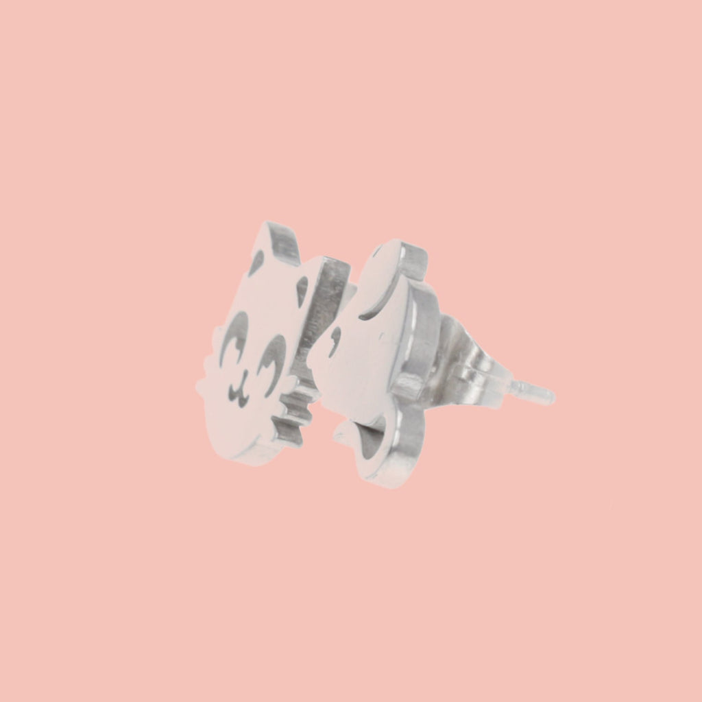 Cat & Mouse Stud Earrings