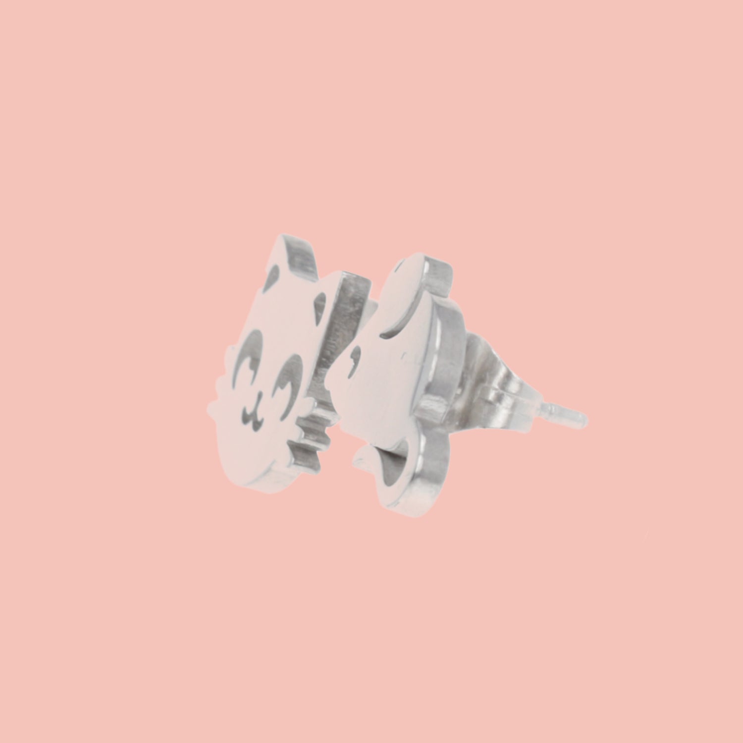 Cat & Mouse Stud Earrings