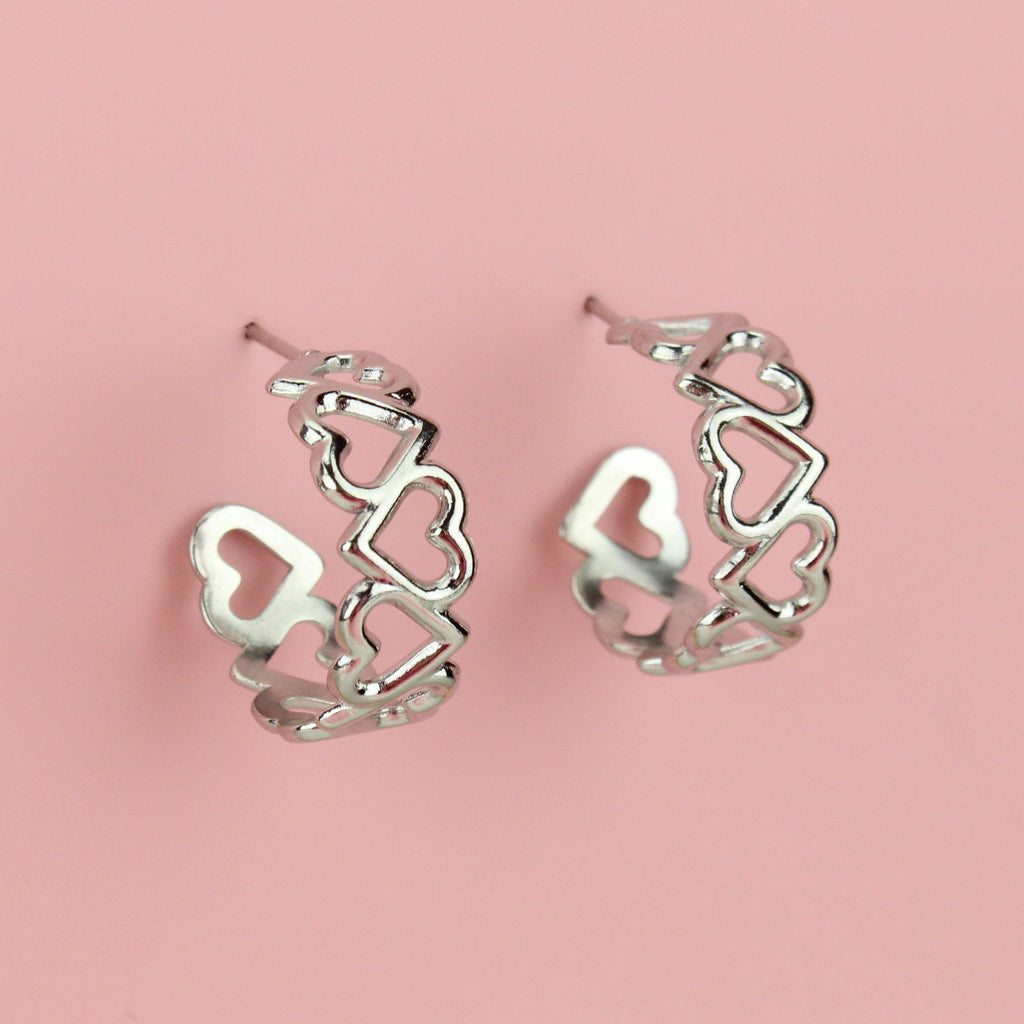 Change Of Heart Hoop Earrings