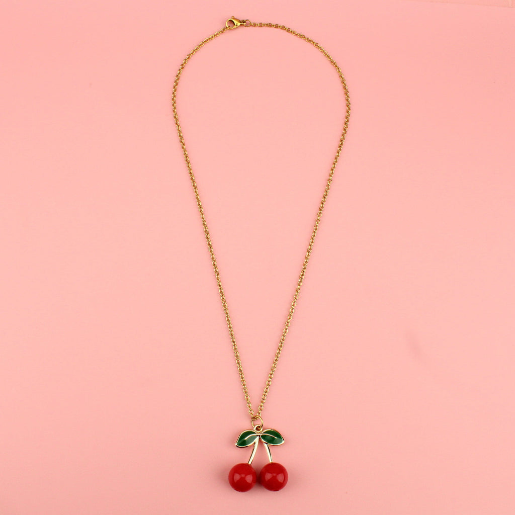 Cherry Bomb Necklace