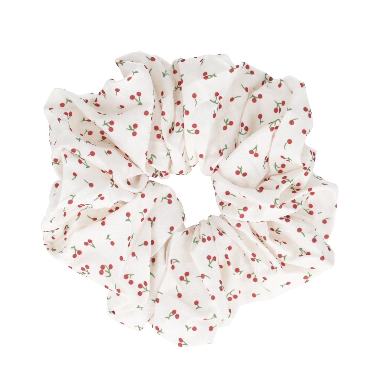 Cherry Print Scrunchie