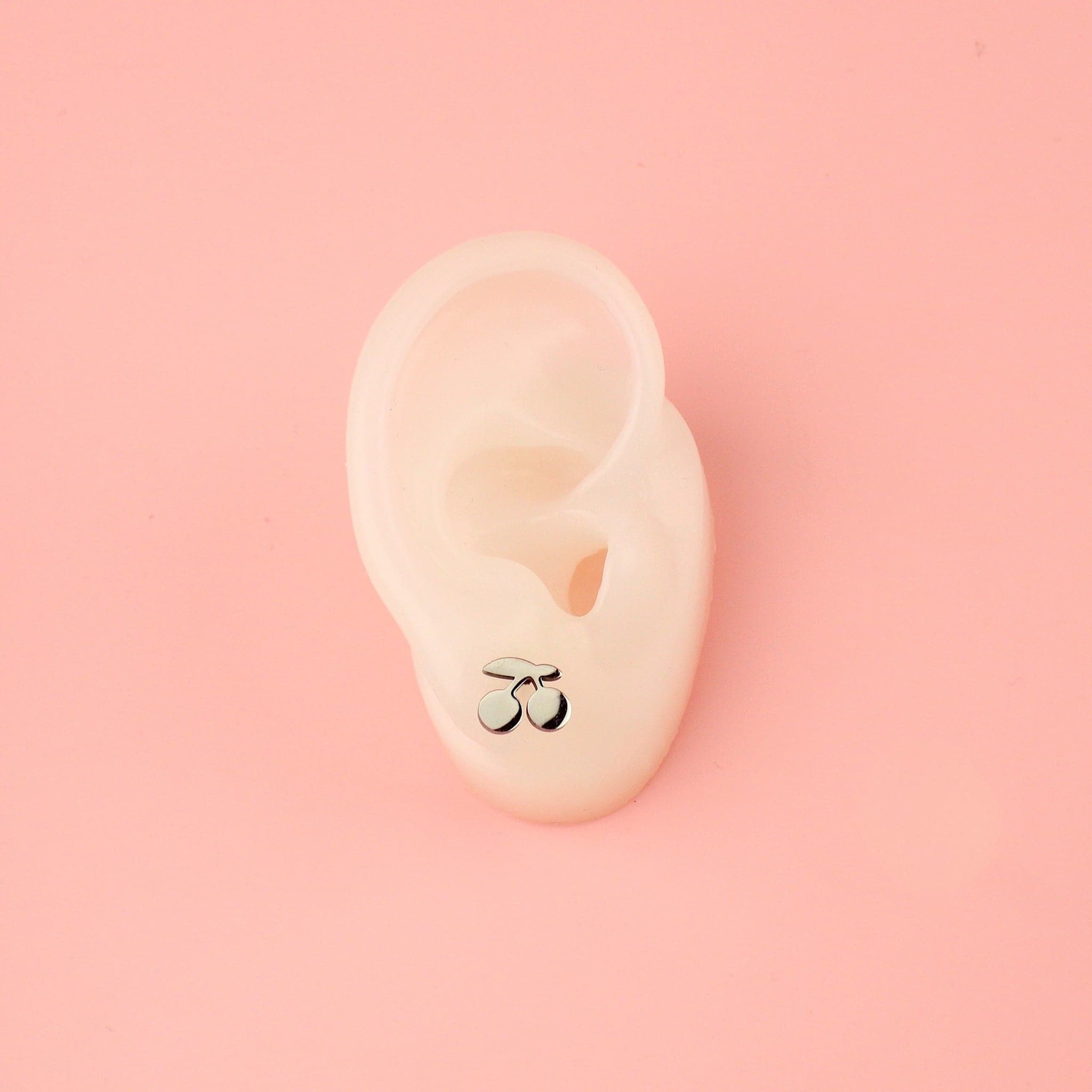 Cherry Stud Earrings