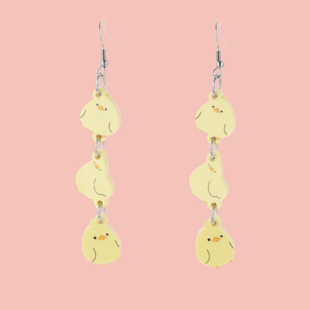 Chick, Chick, Chicken Earrings