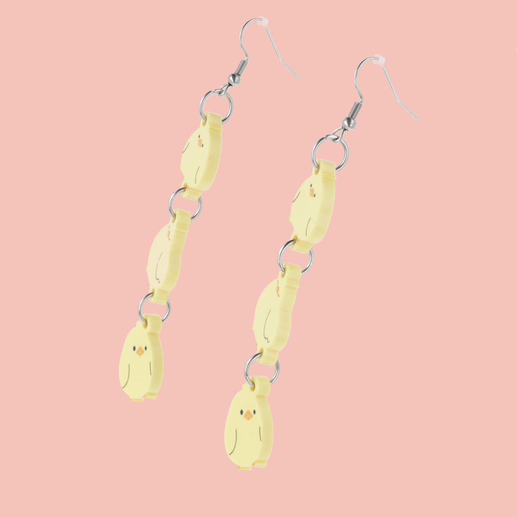 Chick, Chick, Chicken Earrings
