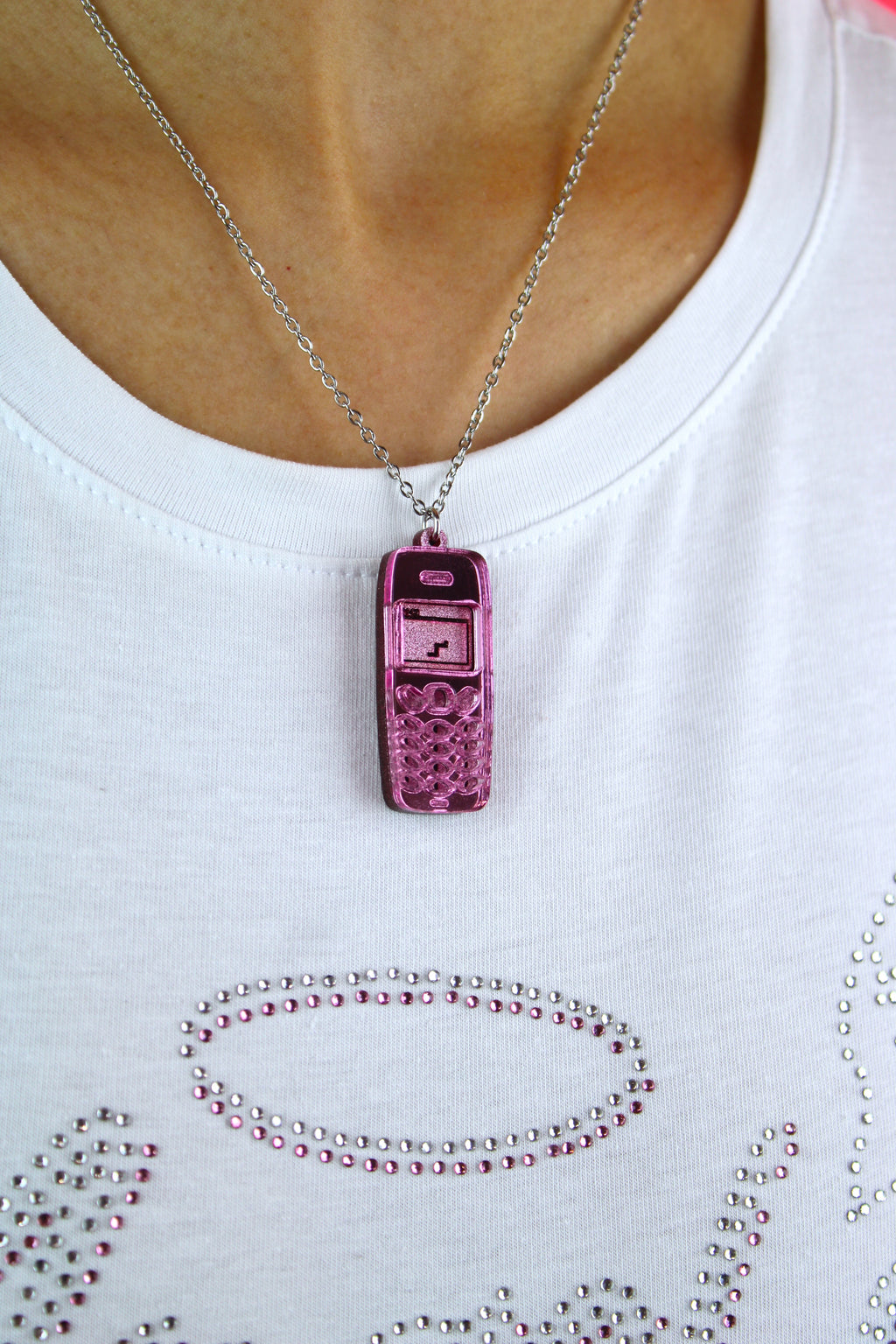 Call Me, Beep Me! Necklace