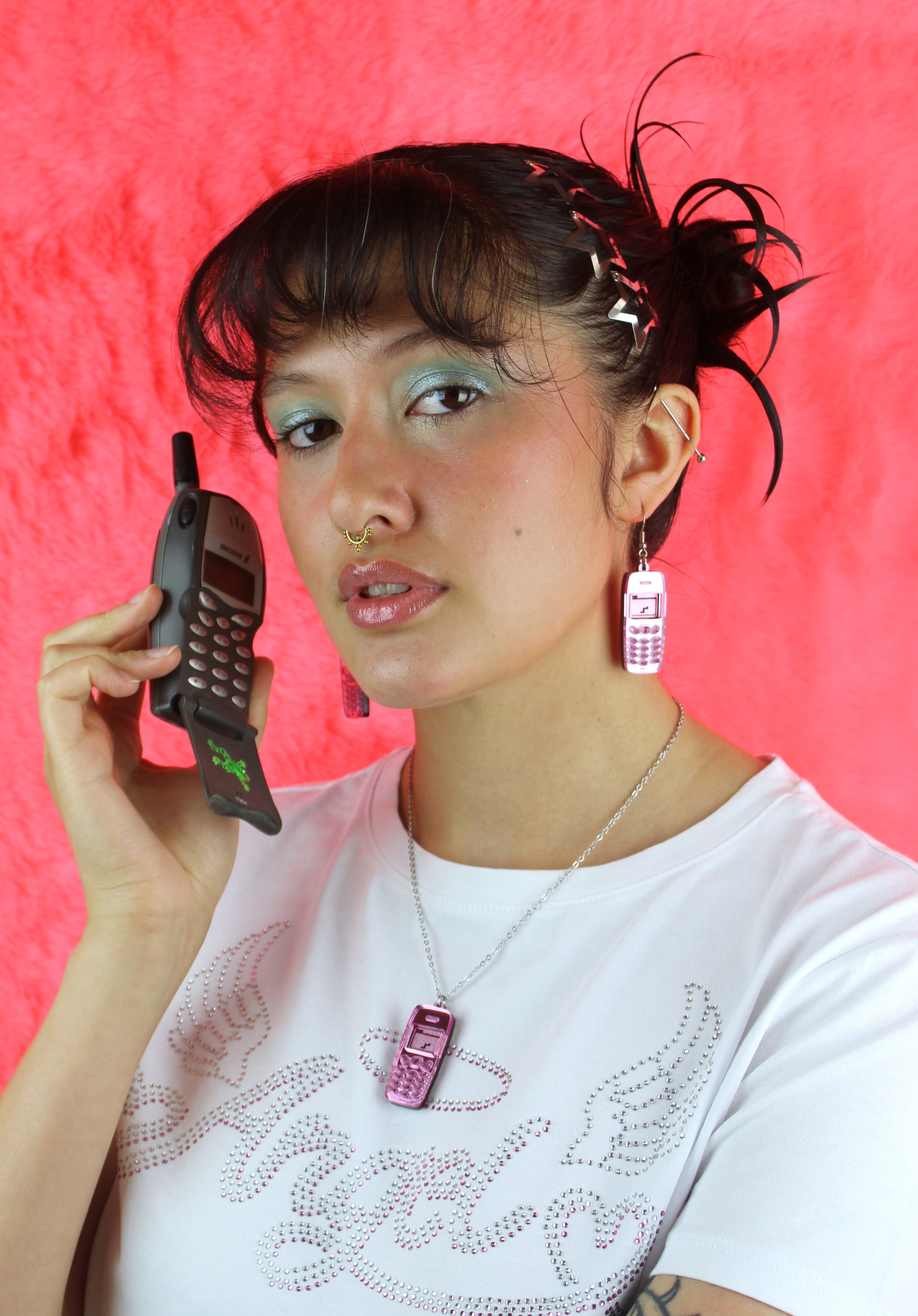 Call Me, Beep Me! Earrings