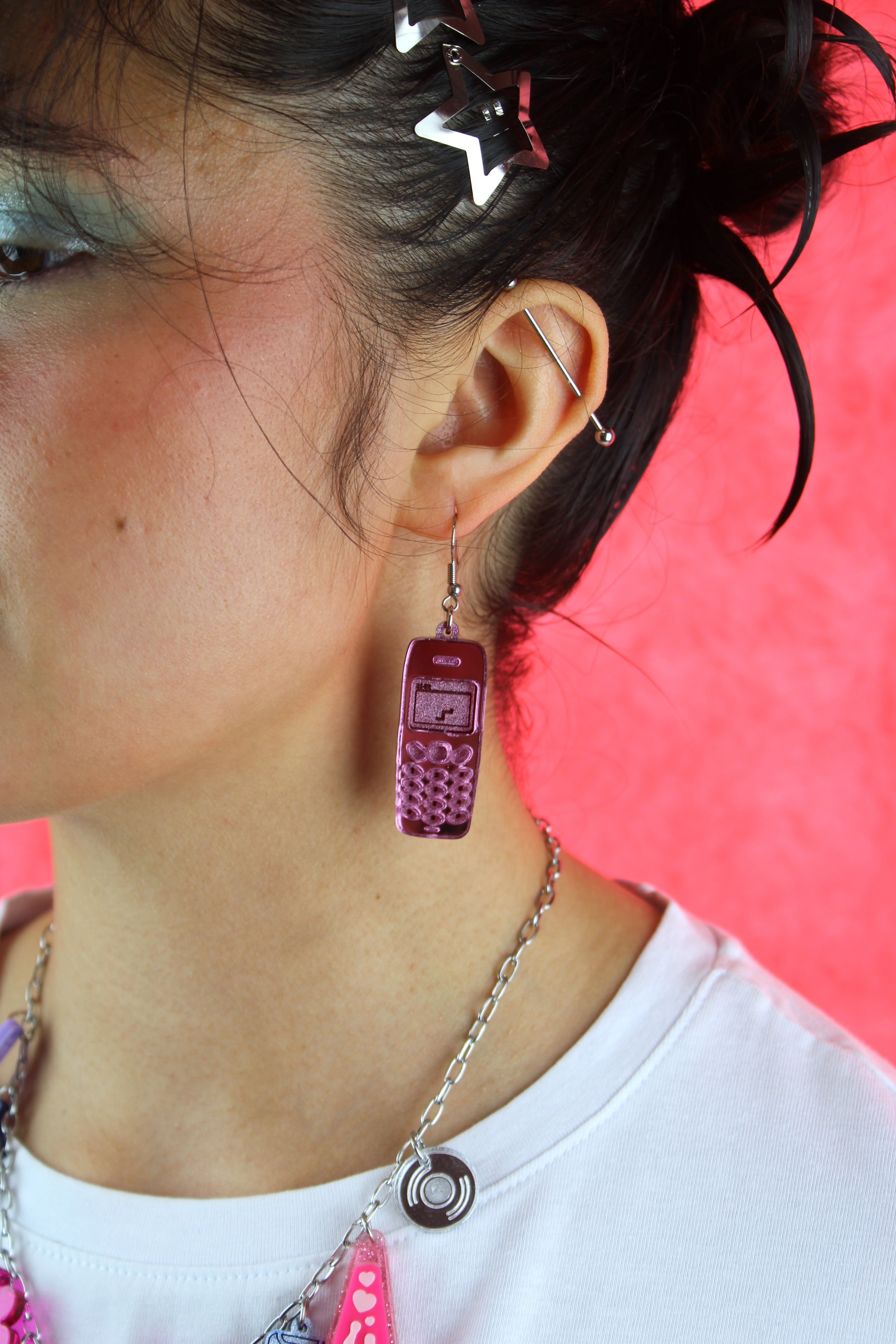 Call Me, Beep Me! Earrings