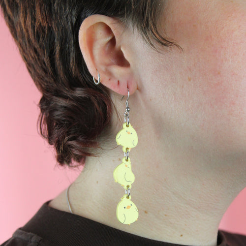 Chick, Chick, Chicken Earrings