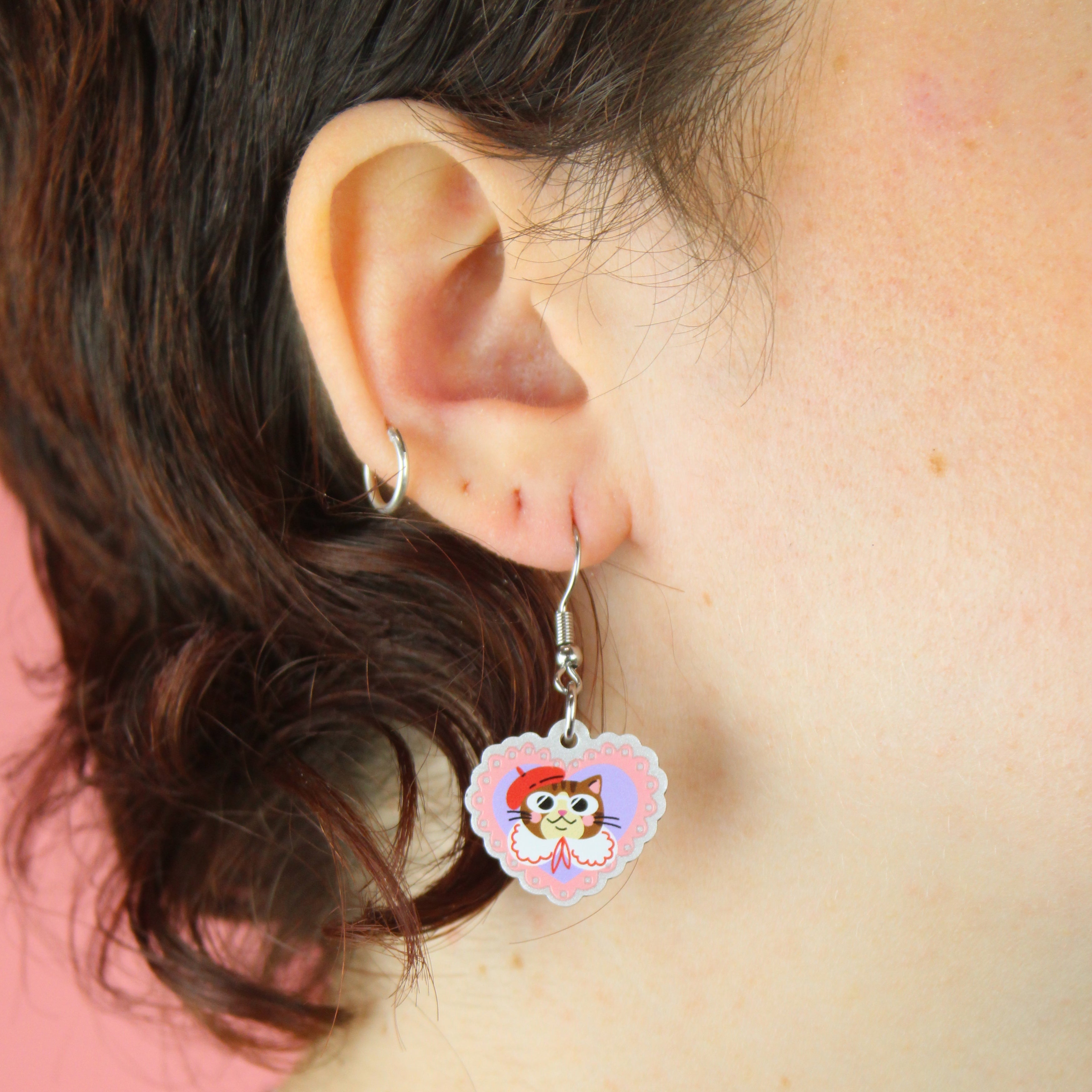 Chic Cat Earrings