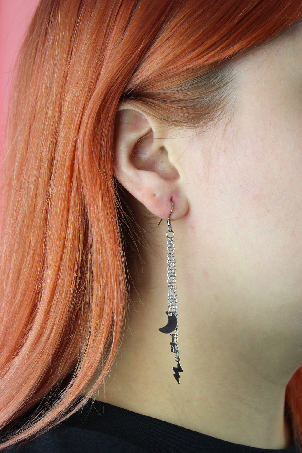 Cascading Cosmic Earrings