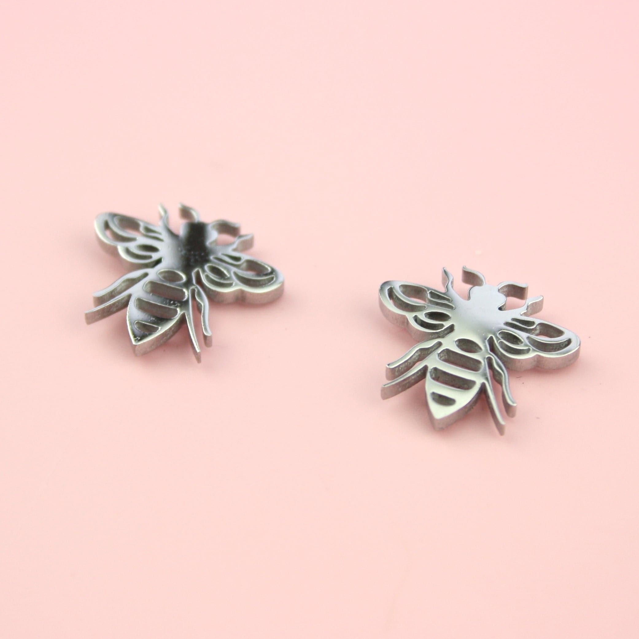 Buzzy Bee Stud Earrings (Stainless Steel)