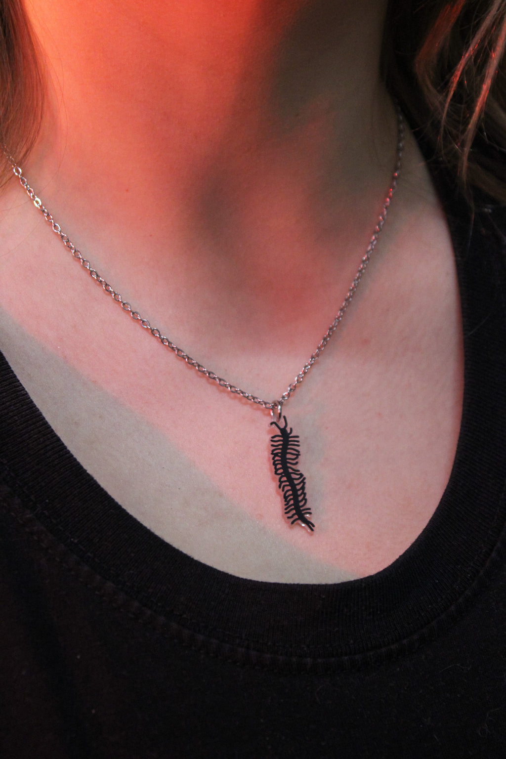 Centipede Necklace