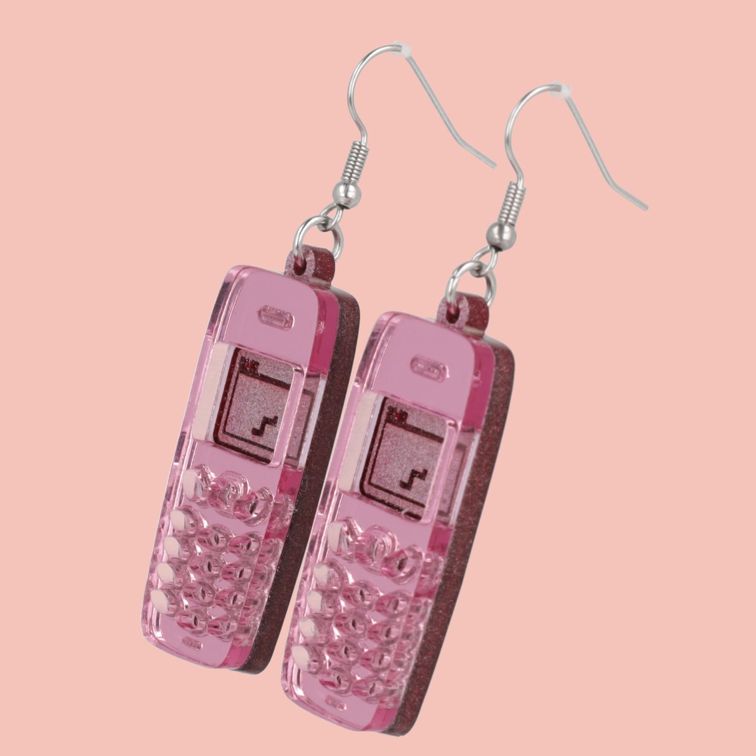 Call Me, Beep Me! Earrings