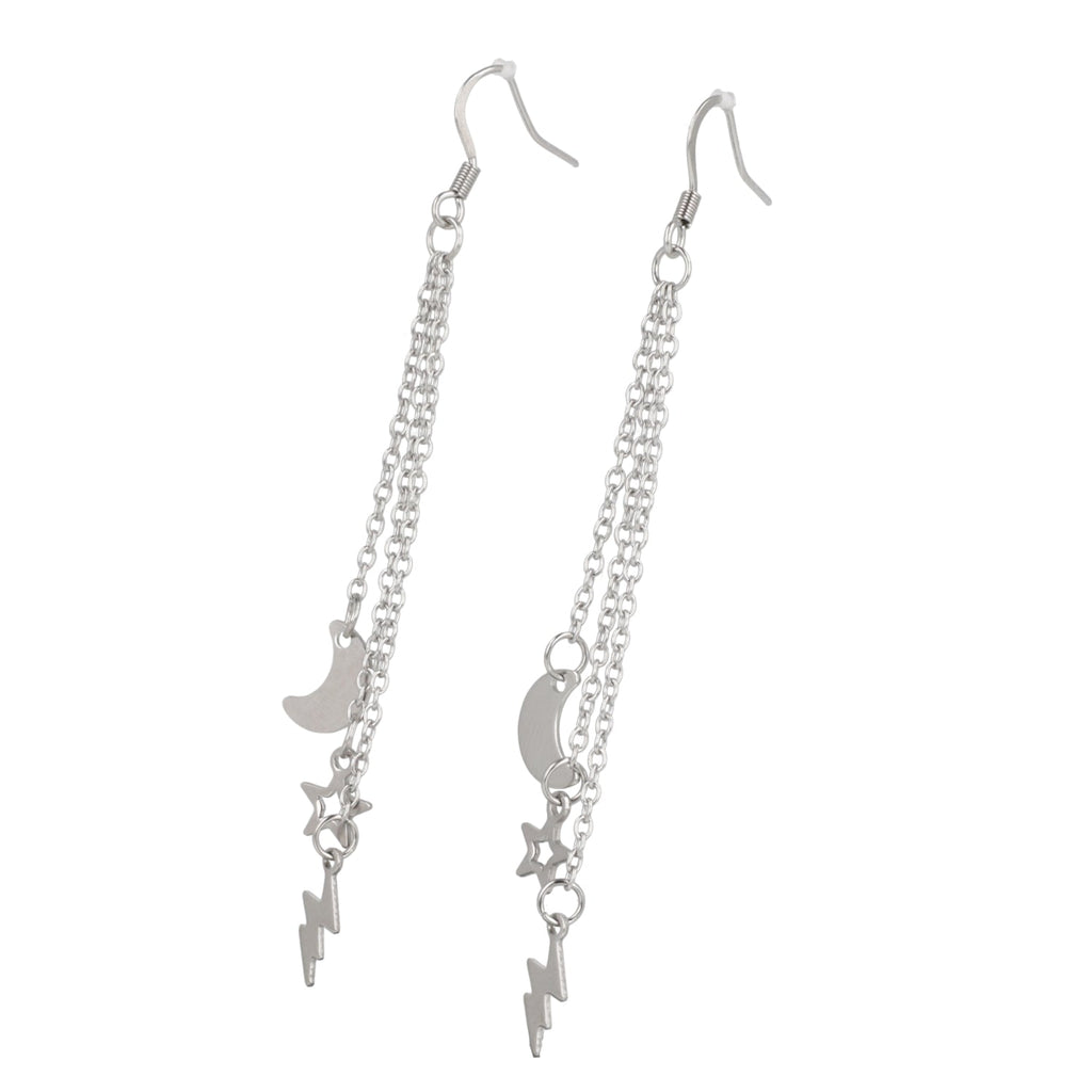 Cascading Cosmic Earrings