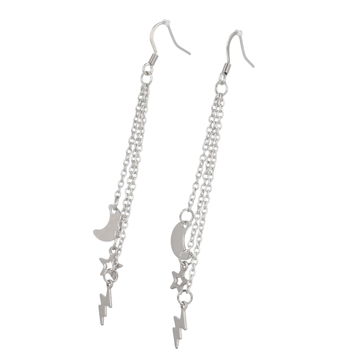Cascading Cosmic Earrings