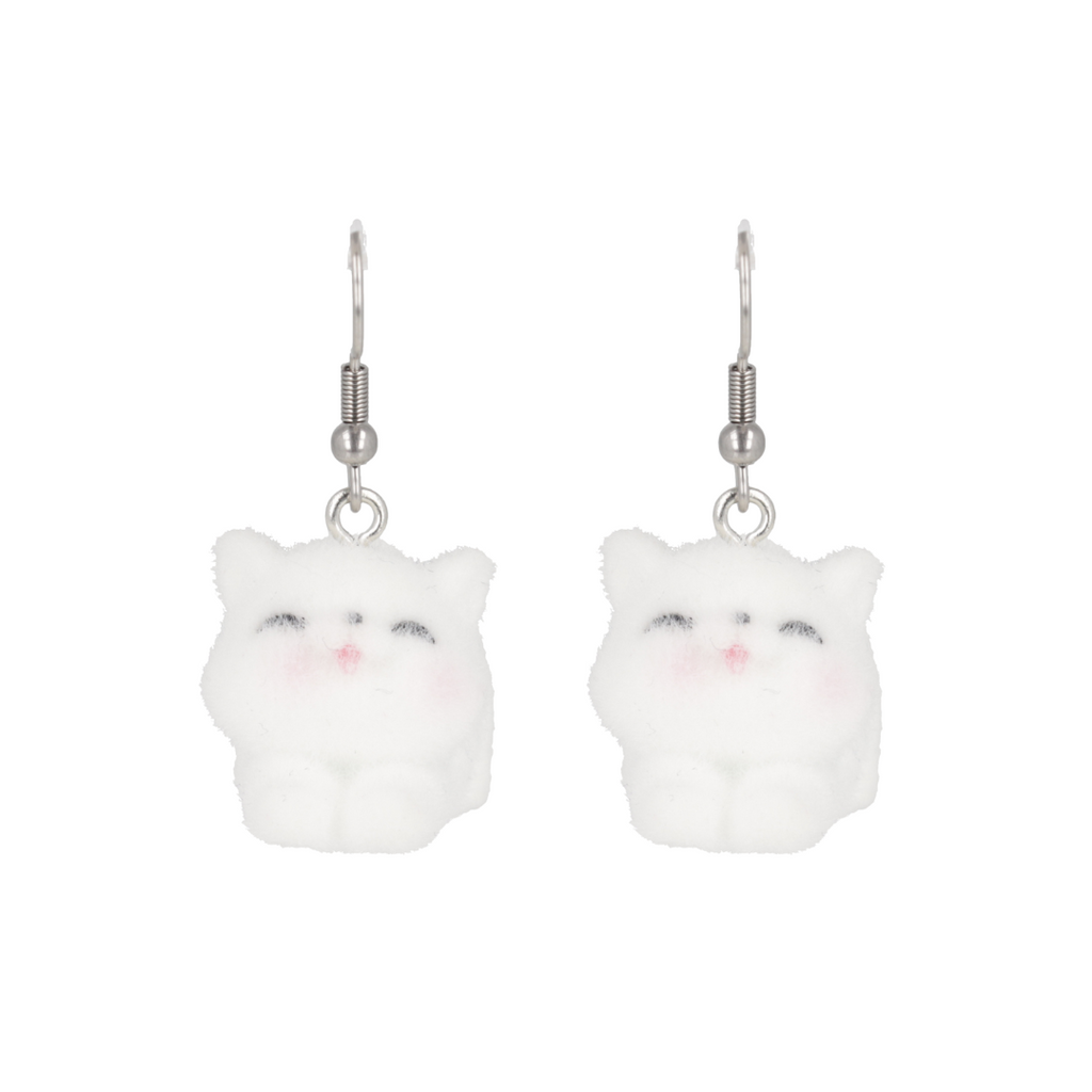 Check Meow-t Cat Earrings