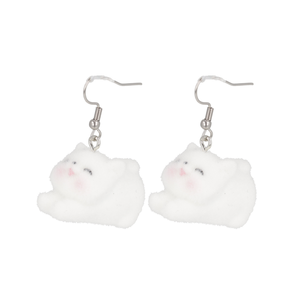 Check Meow-t Cat Earrings