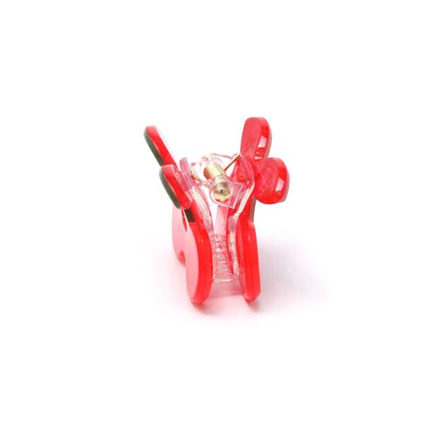 Cherry & Strawberry Mini Hair Clips Set