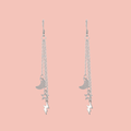 Cascading Cosmic Earrings